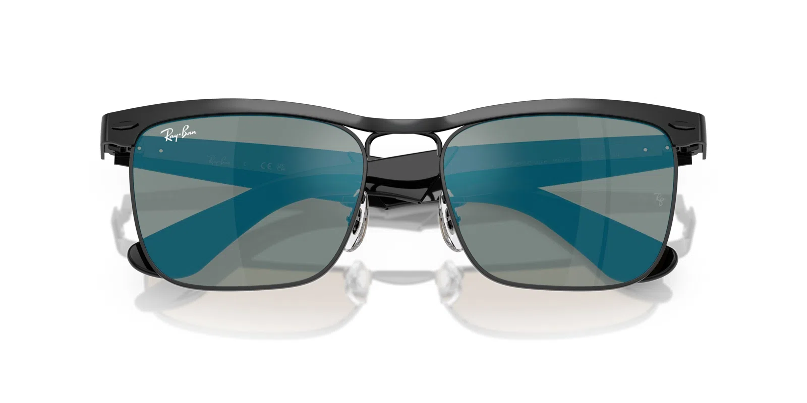Ray-Ban Wayfarer Deluxe 3875 Sunglasses - Black - view 6